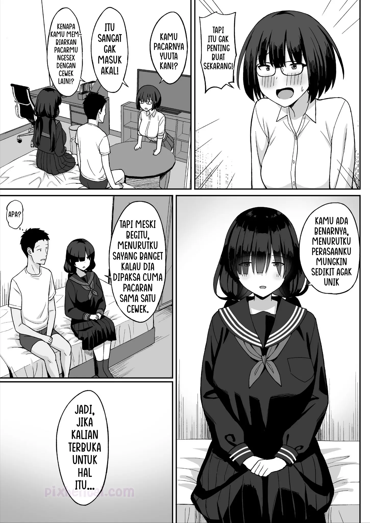Komik hentai xxx manga sex bokep My Big-Boobed Stalker Is Now My Girlfriend 2 page 53